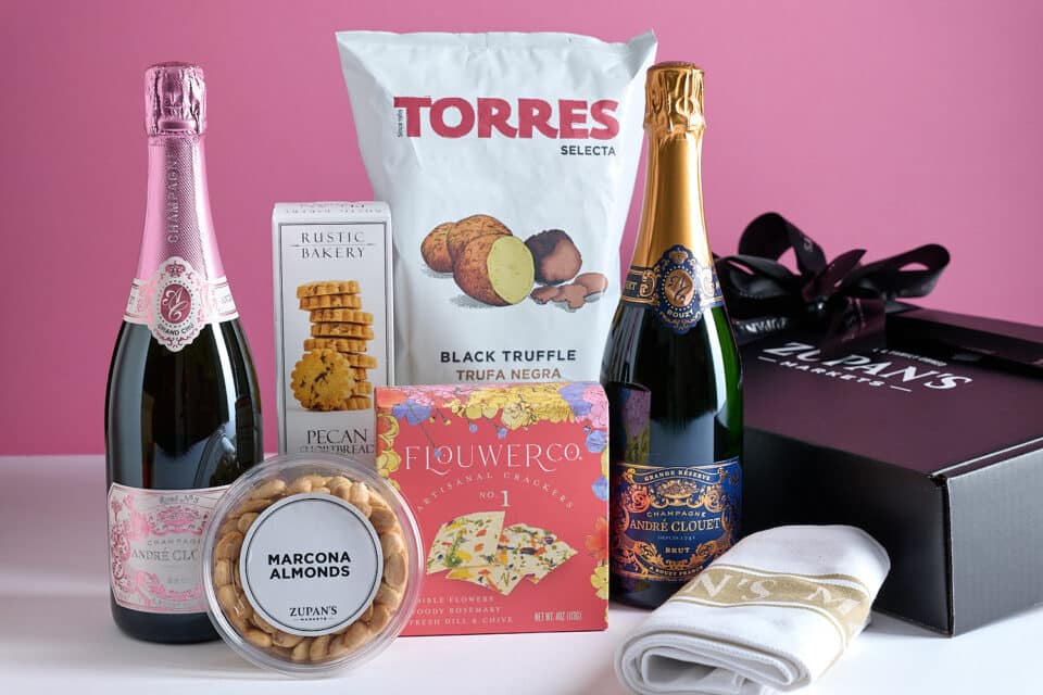 Zupan's Champagne gift box