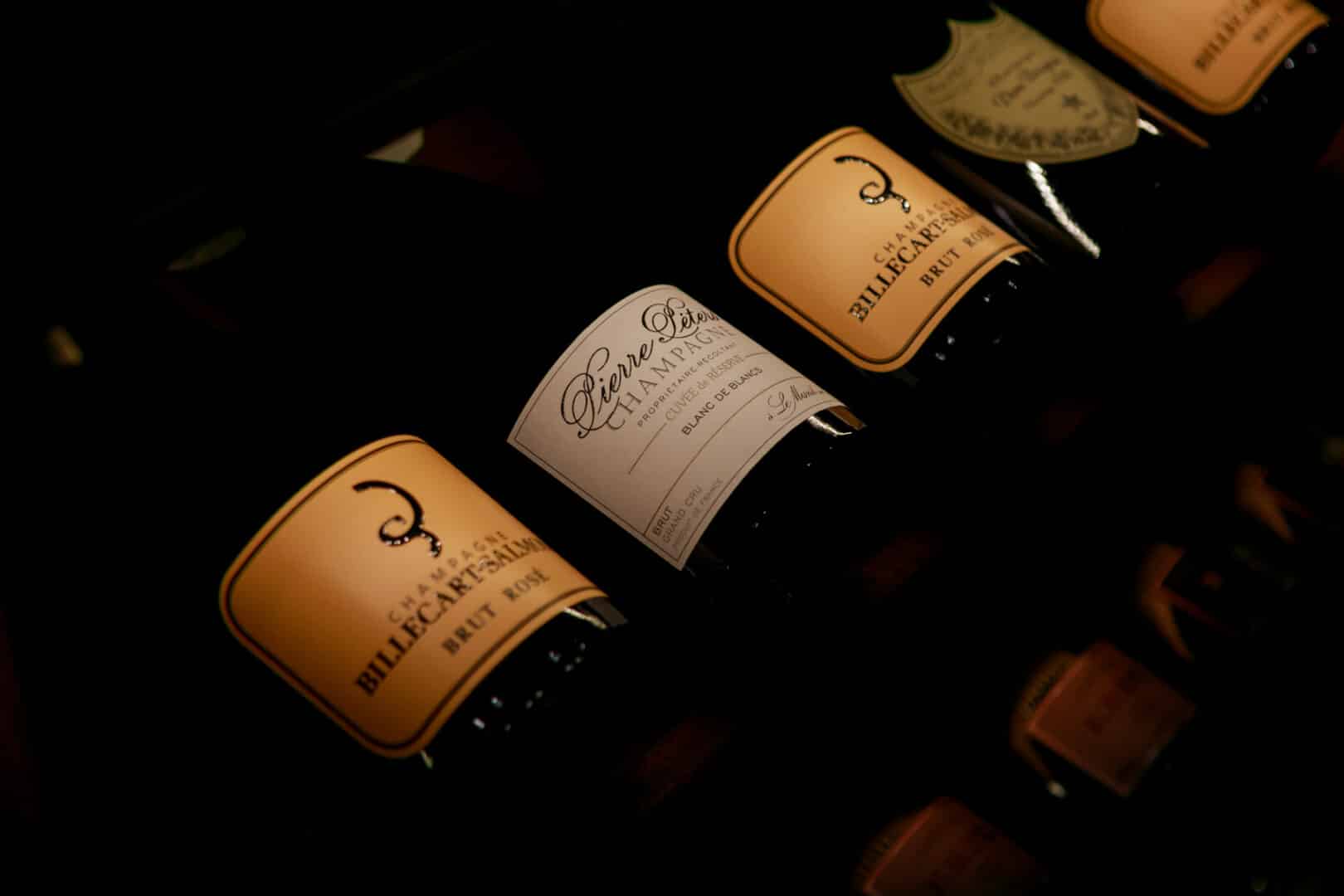 Wine Bottles from Cellar Z's curated wine pairings.