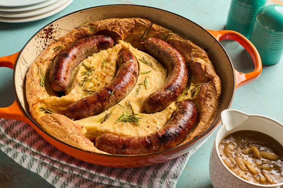Made with Cranberry Sage Pork sausage at Zupan's Markets.