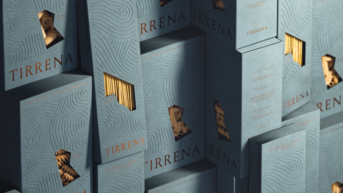 Tirrena Pasta boxes
