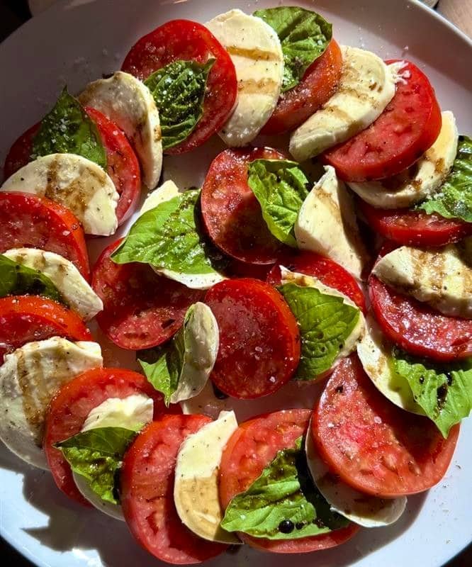 oregon star caprese salad at Zupan's Markets in Portland