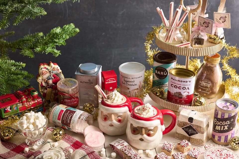 Hot Cocoa and Santa Mugs at Zupan's Markets
