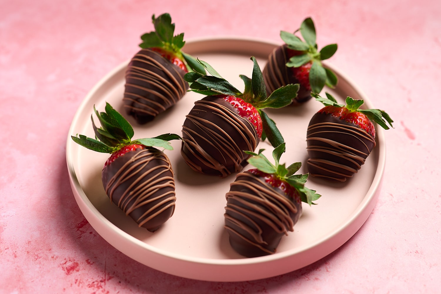Valentine's Day Strawberries with Belgian Chocolate