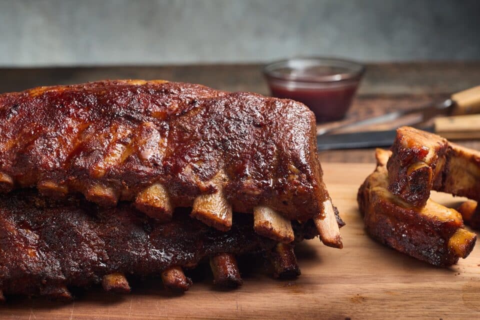 Zupan's barbecue ribs