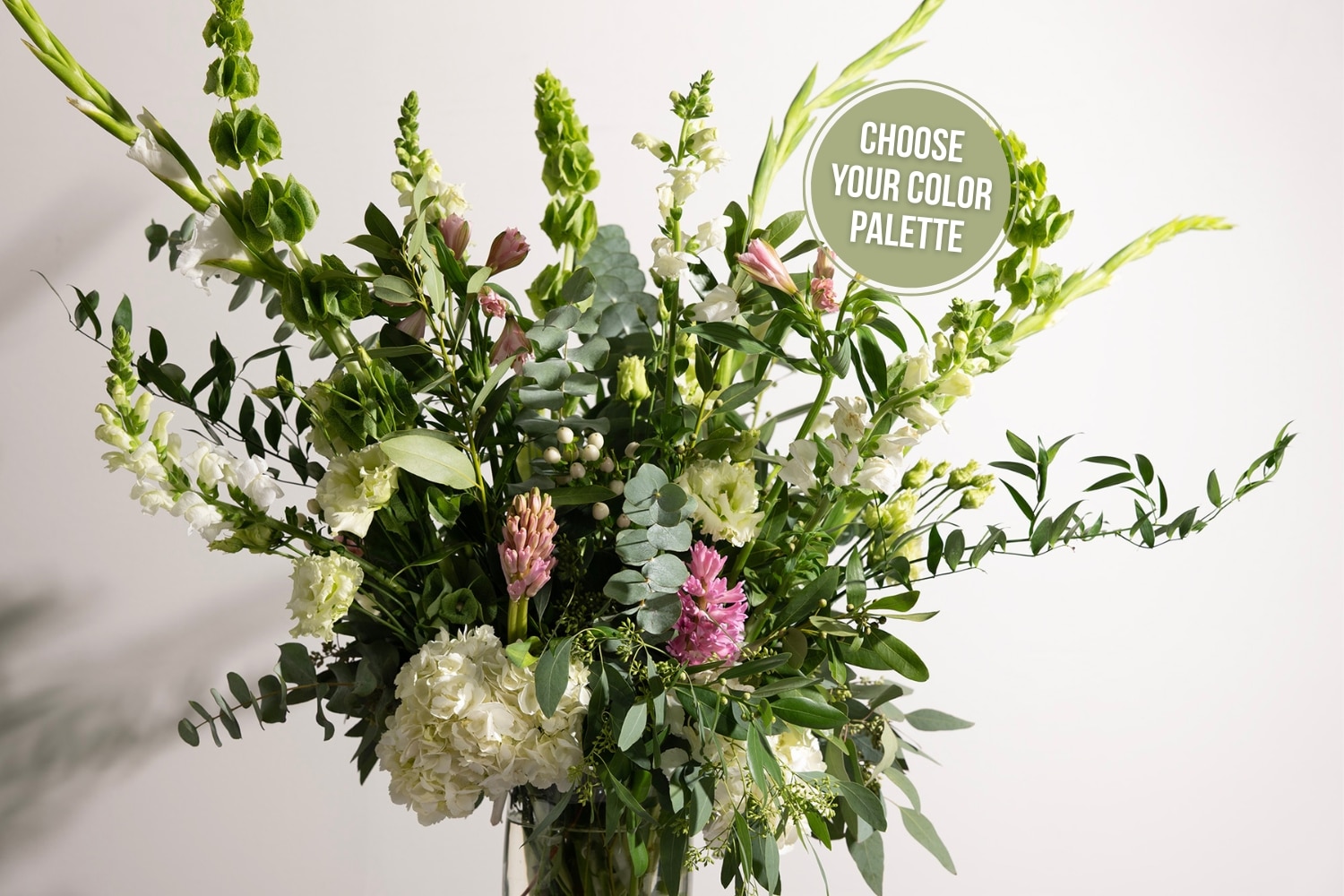 bouquet of flowers with a white background