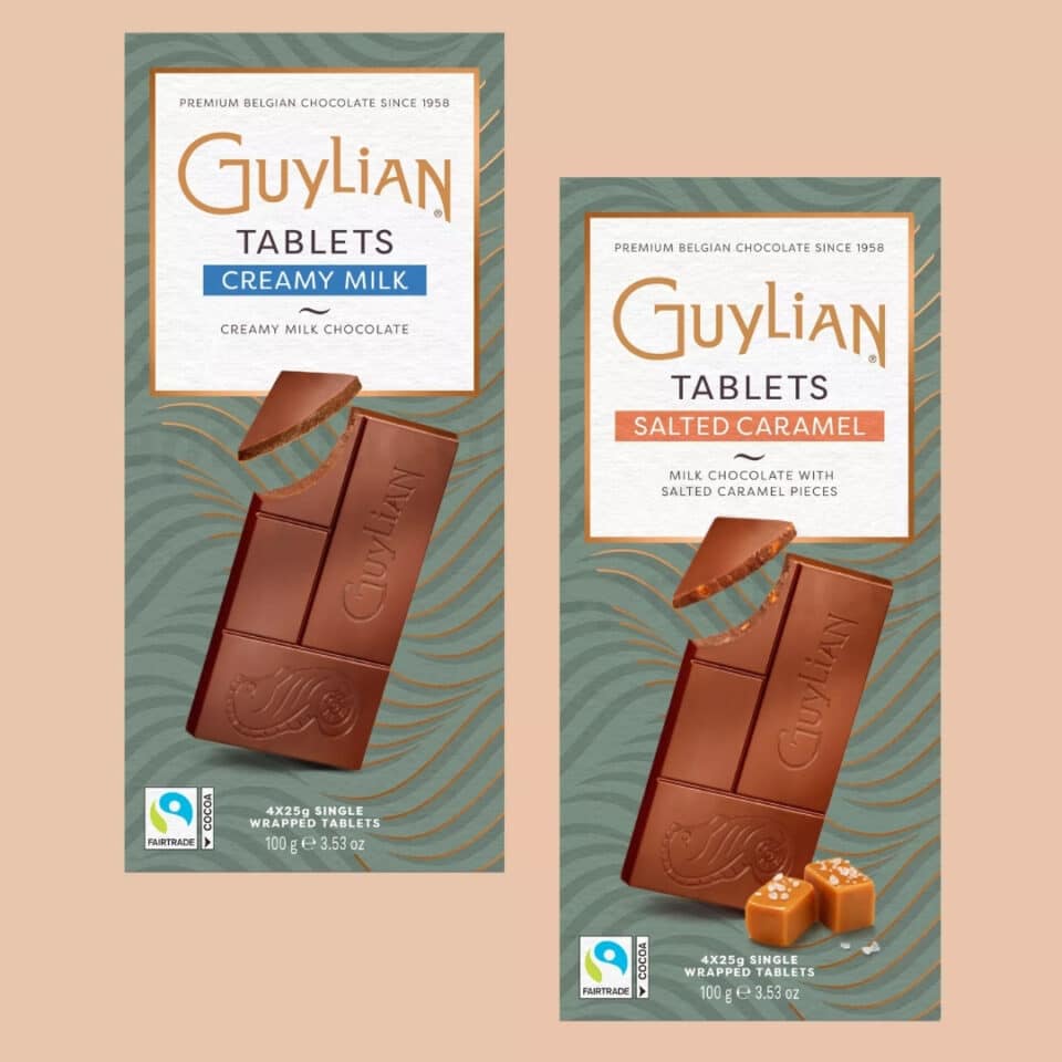 Guylian chocolate bar varieties